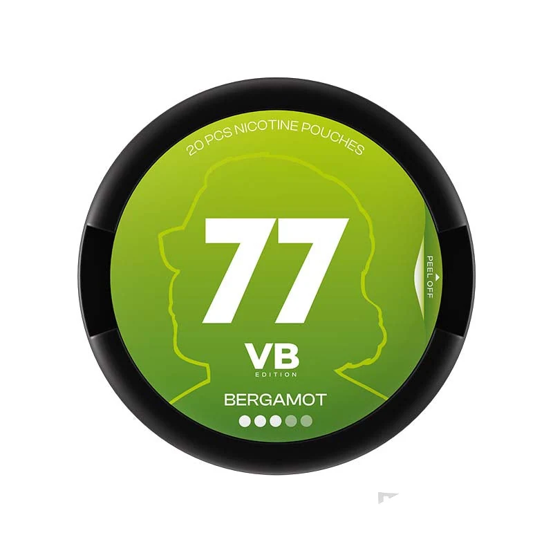 77 VB Edition Bergamot nicotine pouches