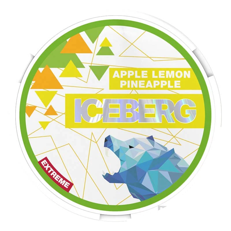 Iceberg Apple Lemon Pineapple nicotine pouches