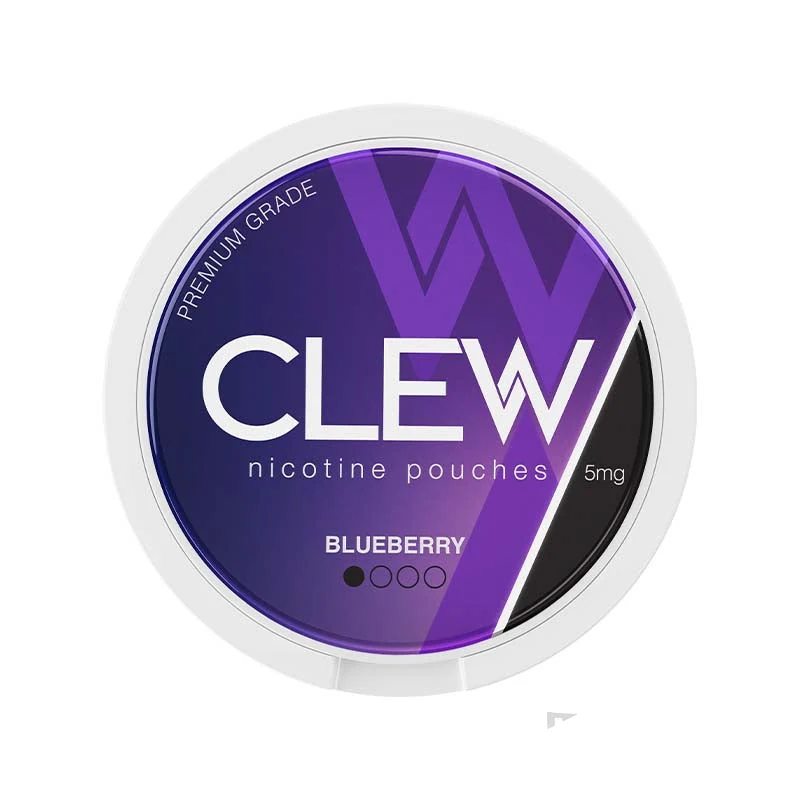 Clew Blueberry nicotine pouches