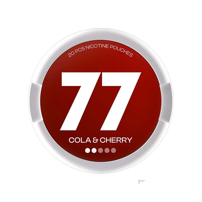 77 Cola & Cherry nicotine pouches