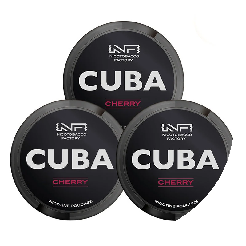 Cuba Cherry 66mg (3-Pack) nicotine pouches