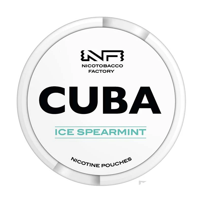 CUBA Ice Spearmint nicotine pouches