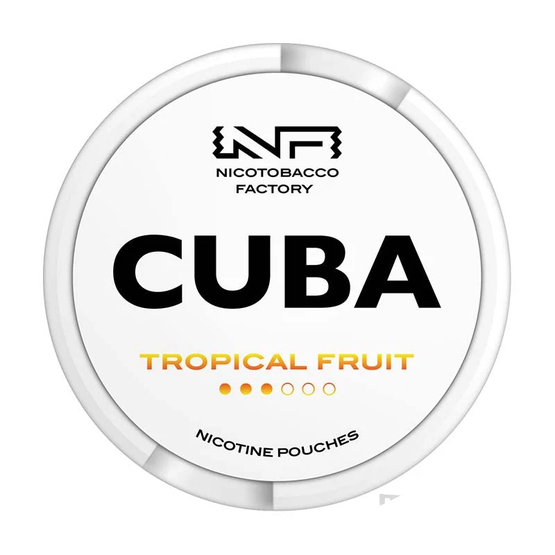 CUBA Tropical Fruit nicotine pouches