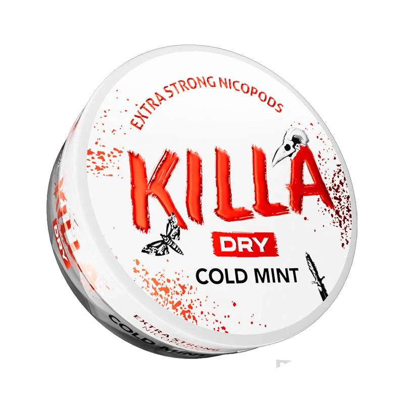 Killa Dry Cold Mint nicotine pouches