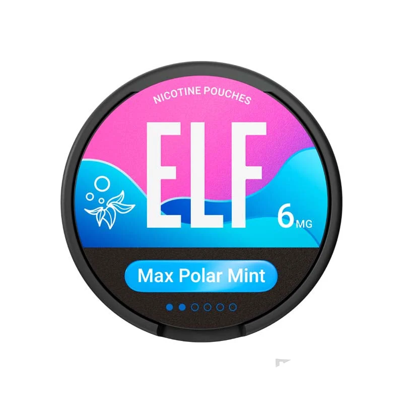 ELF Max Polar Mint nicotine pouches