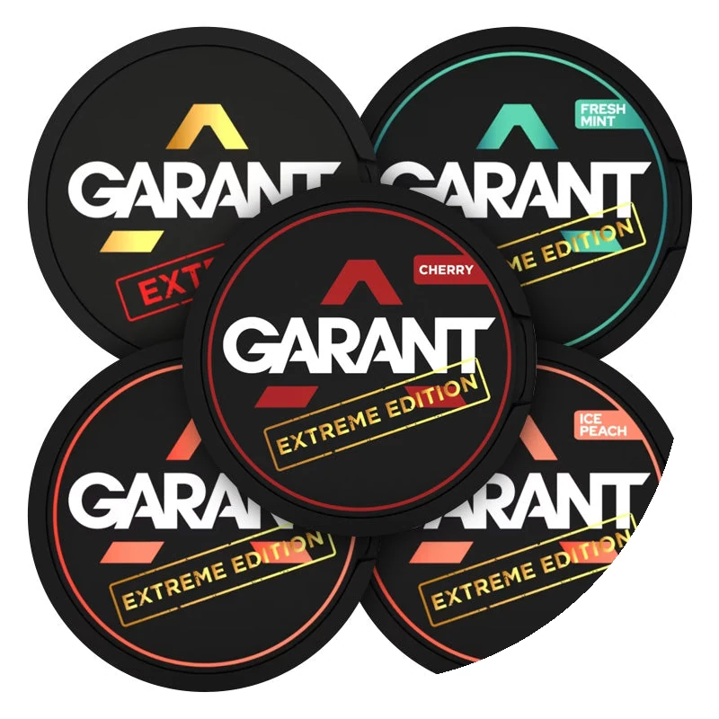 Garant Ultimate Bundle (5 Pack) nicotine pouches