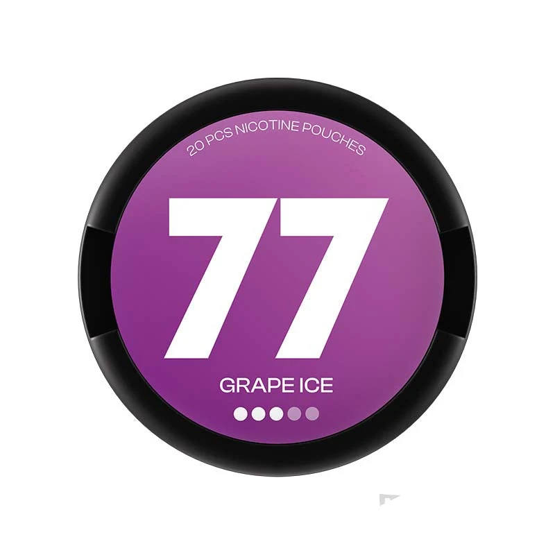 77 Grape Ice nicotine pouches