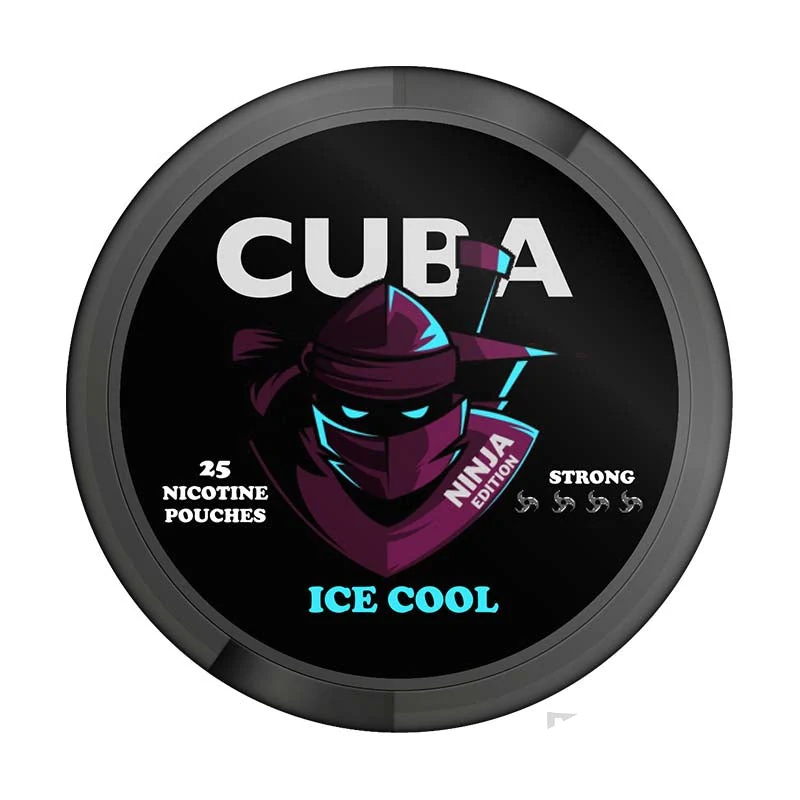 CUBA Ice Cool Ninja nicotine pouches