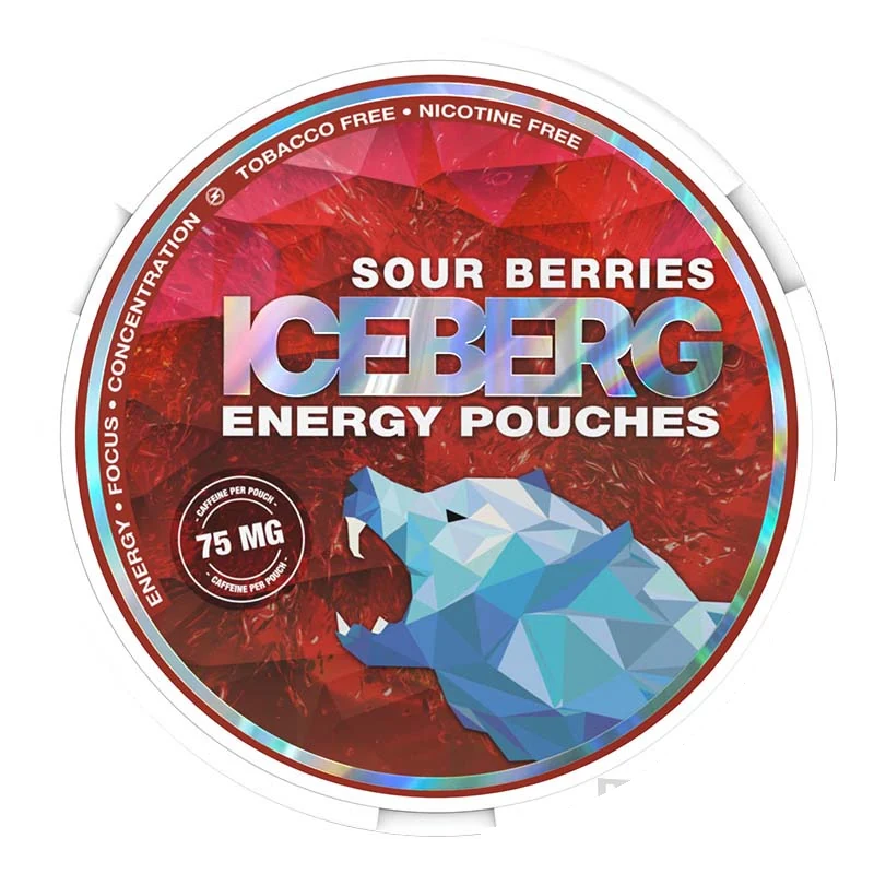 Iceberg Sour Berries Energy Pouches