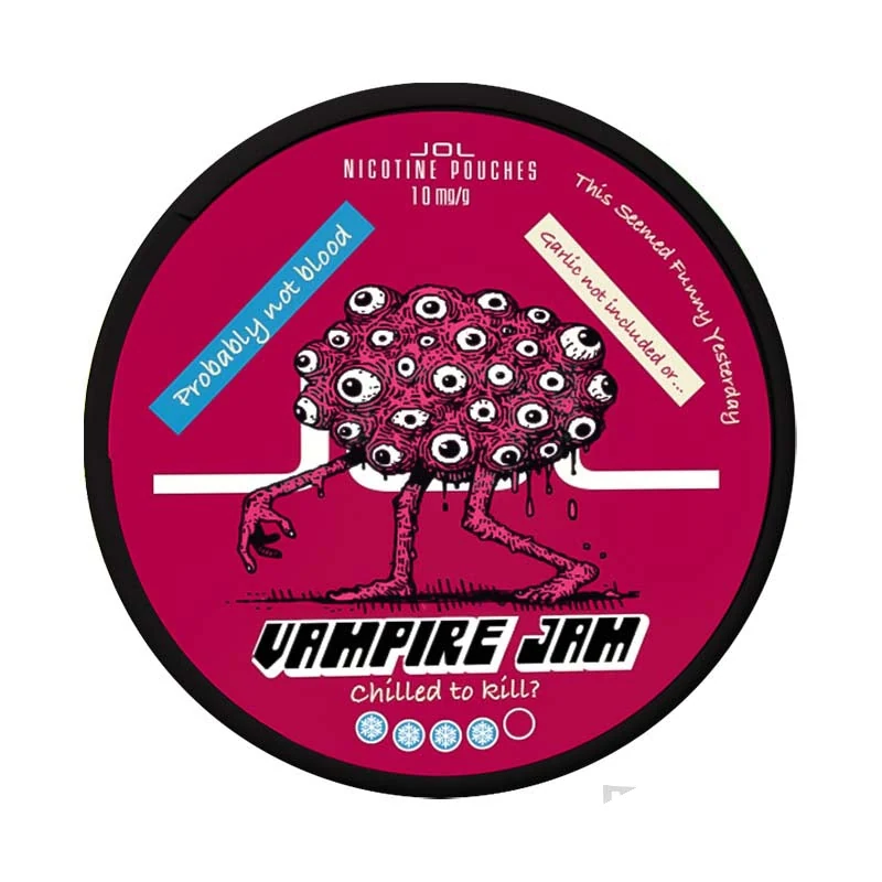 Jol Vampire Jam - Cool Raspberry Elderberry nicotine pouches