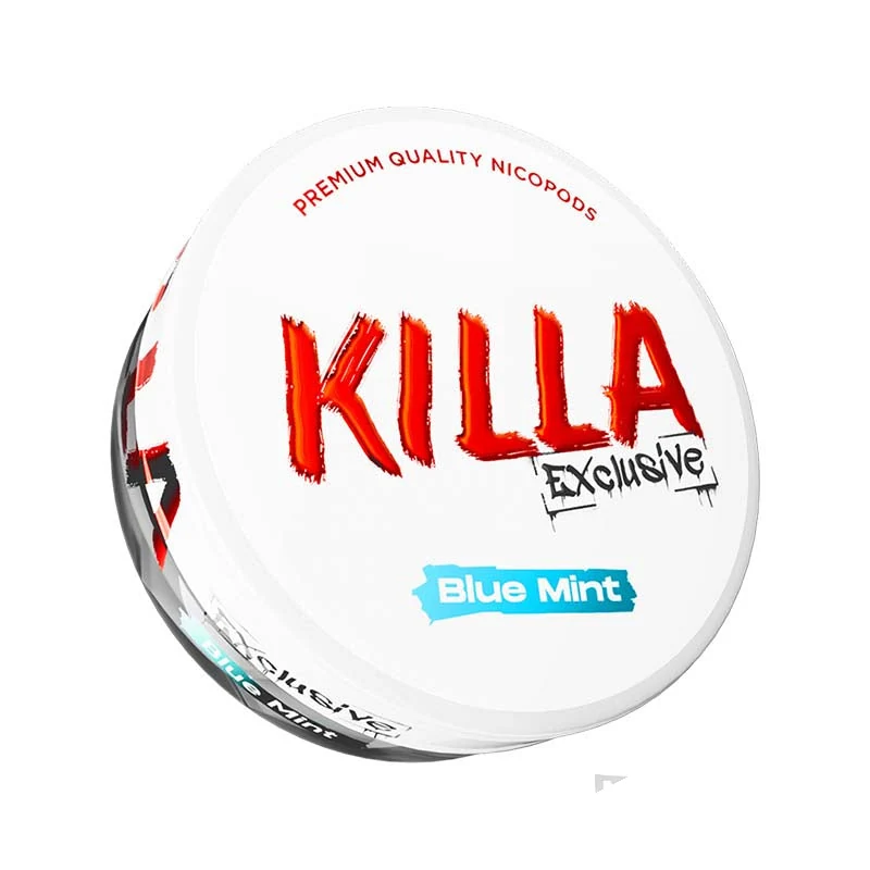 Killa Exclusive Blue Mint nicotine pouches