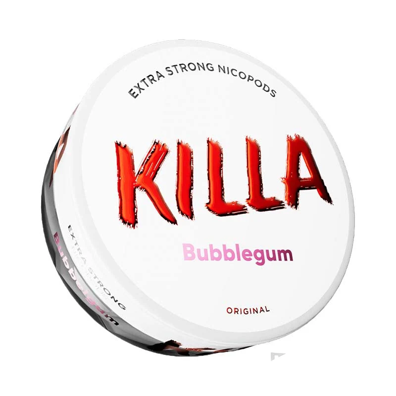 Killa Bubblegum Extra Strong nicotine pouches