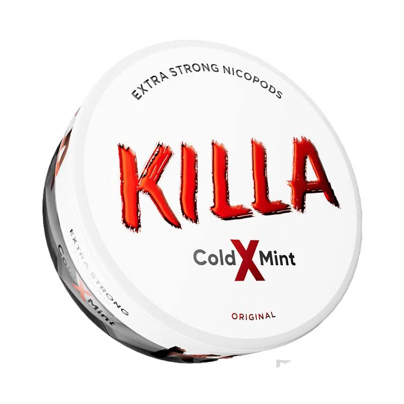 Killa Cold X Mint Extra Strong nicotine pouches