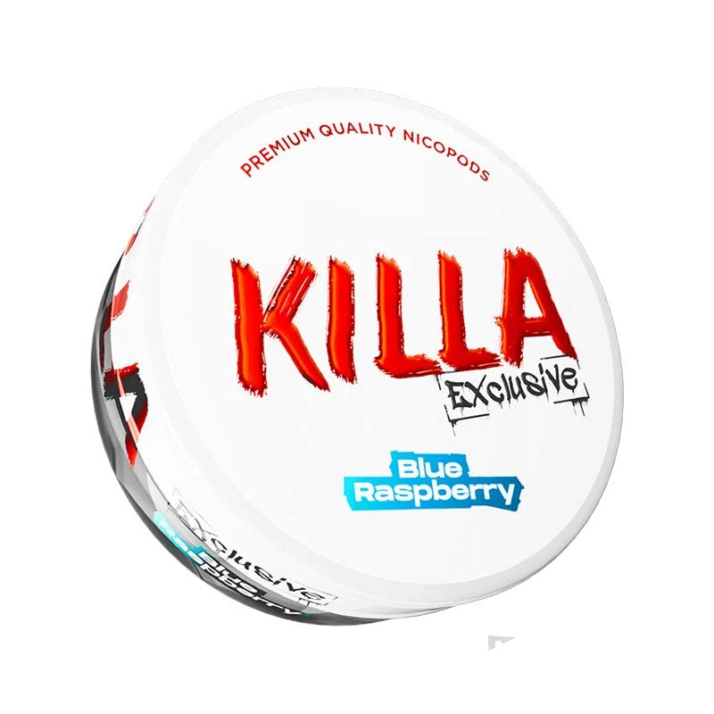 Killa Exclusive Blue Raspberry nicotine pouches