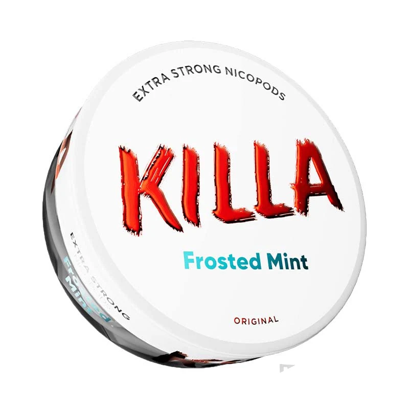 Killa Frosted Mint Extra Strong nicotine pouches