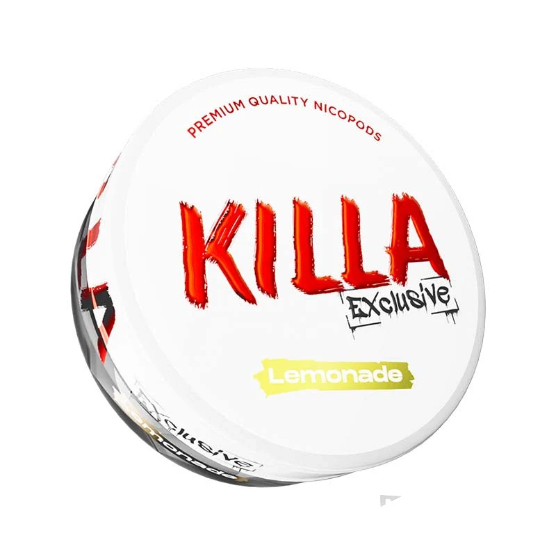 Killa Exclusive Lemonade nicotine pouches