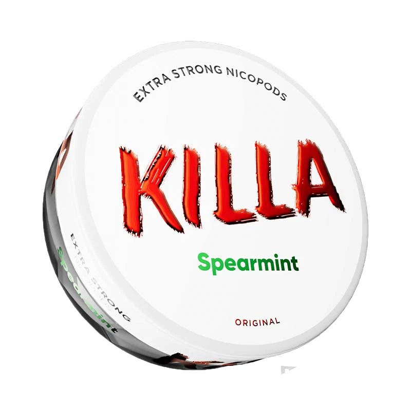 Killa Spearmint Extra Strong nicotine pouches