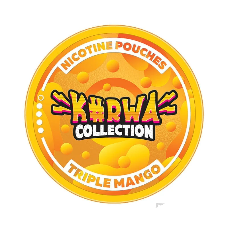 Kurwa Collection Max Triple Mango nicotine pouches