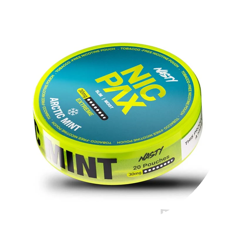 Nasty Nicpax Arctic Mint nicotine pouches