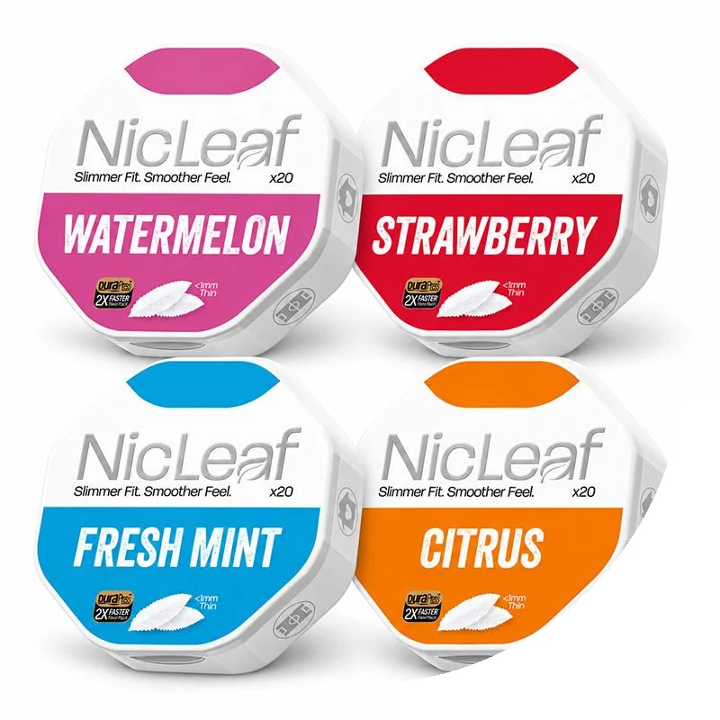 NicLeaf 7.5mg Variety Bundle (4-Pack) nicotine pouches