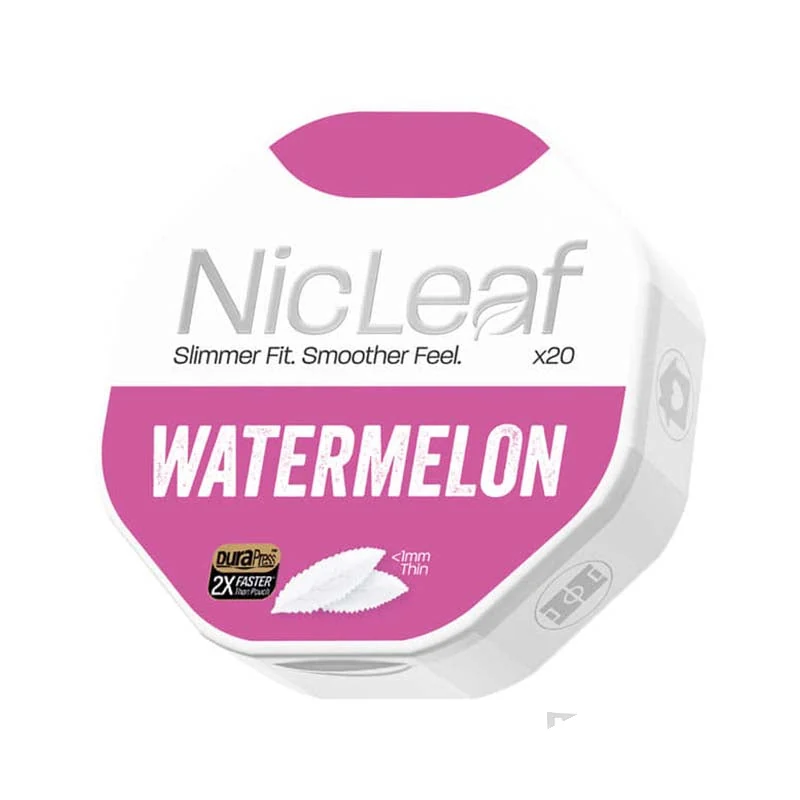 NicLeaf Watermelon nicotine pouches
