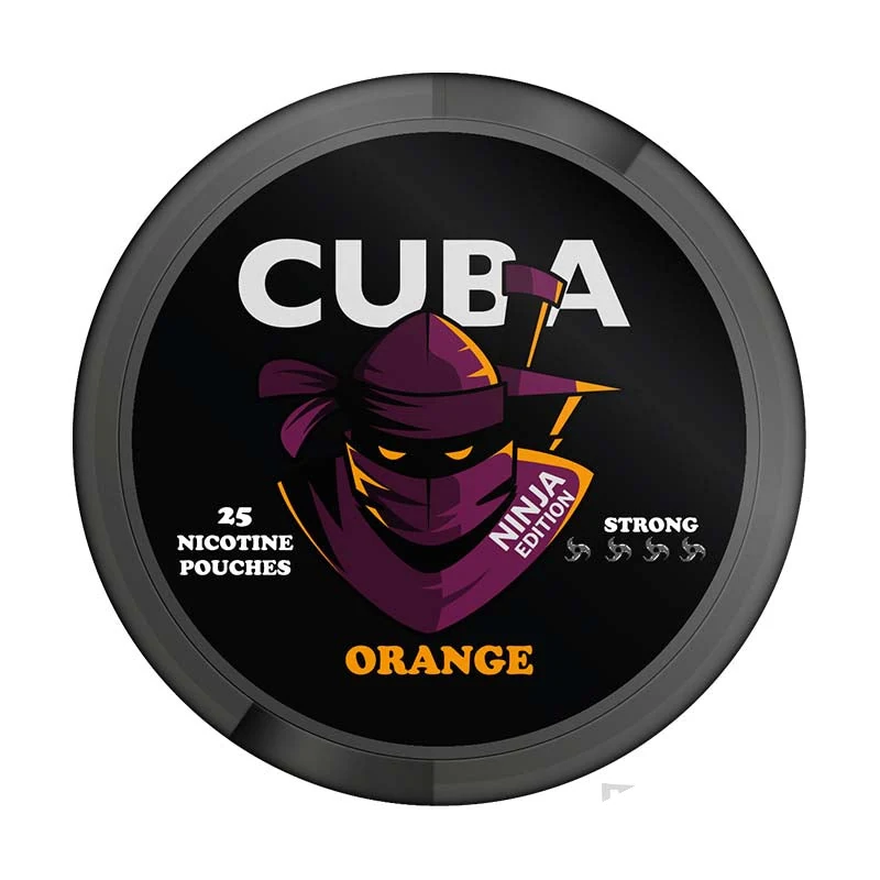 CUBA Orange Ninja nicotine pouches