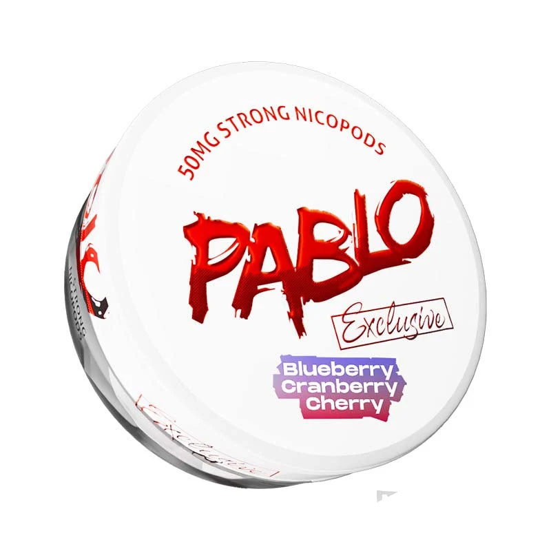 Pablo Exclusive Blueberry Cranberry Cherry nicotine pouches