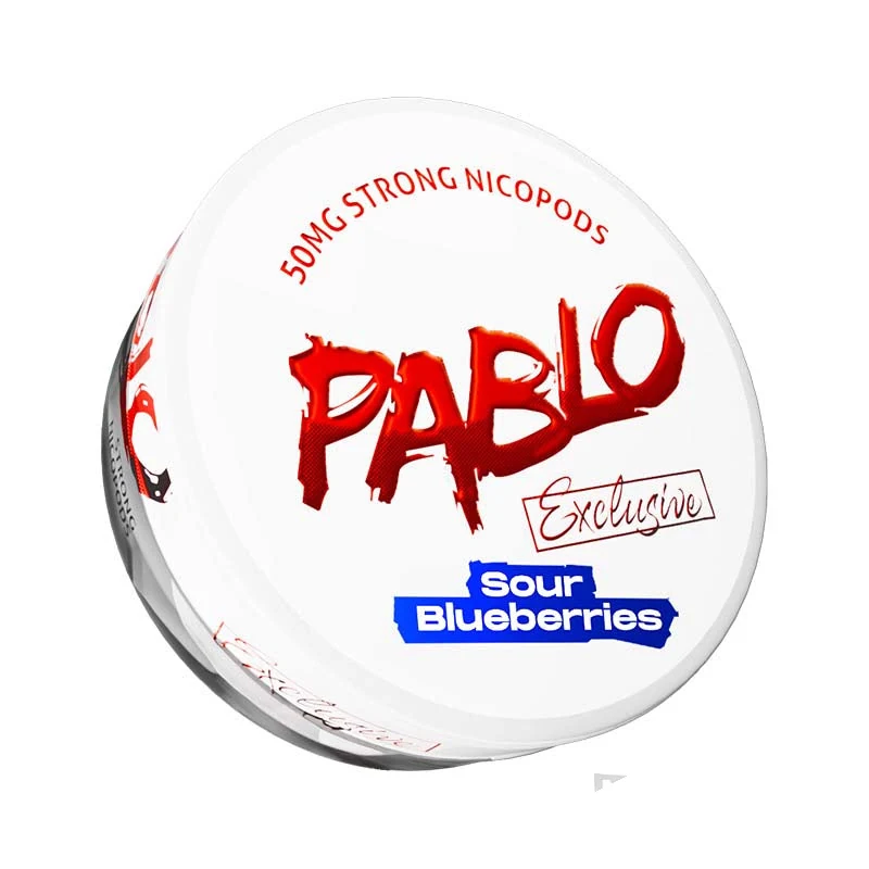 Pablo Exclusive Sour Blueberries nicotine pouches