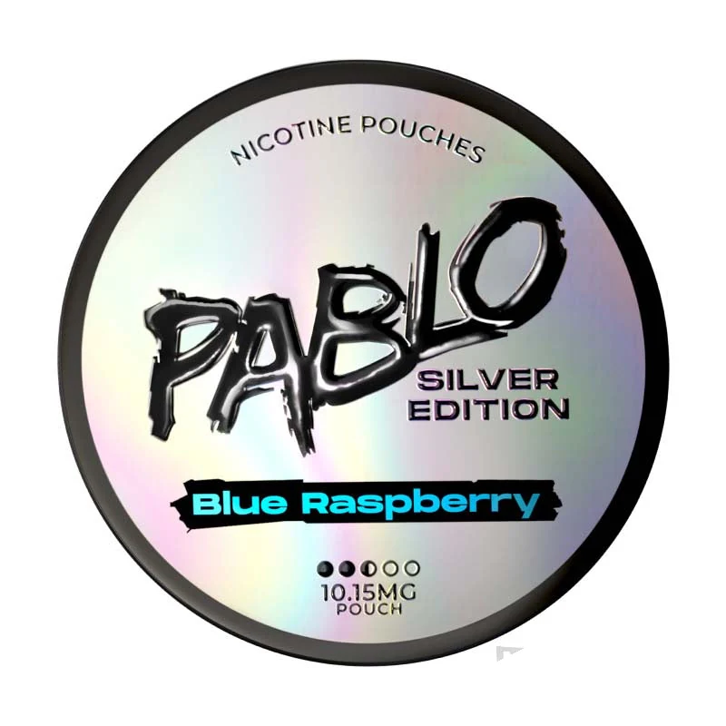 Pablo Silver Edition Blue Raspberry nicotine pouches
