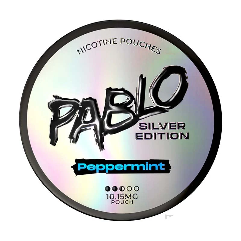 Pablo Silver Edition Peppermint nicotine pouches