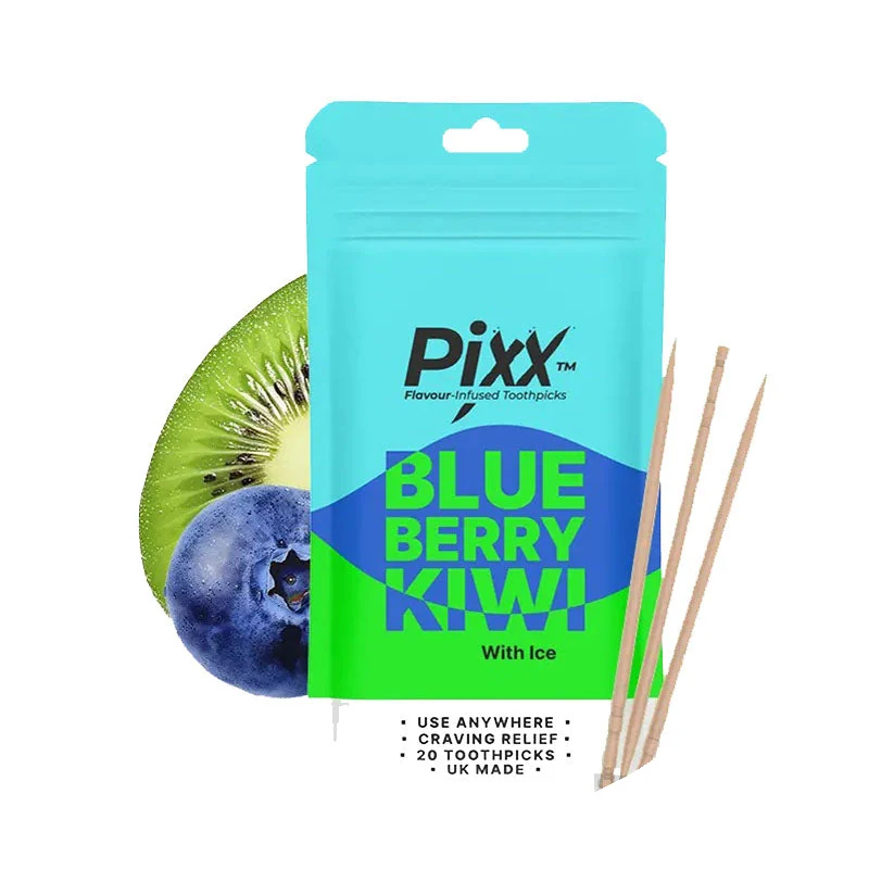 Pixx Blueberry Kiwi nicotine pouches
