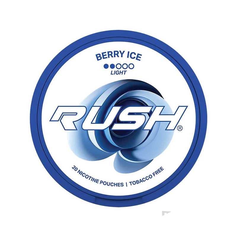 Rush Berry Ice Light nicotine pouches