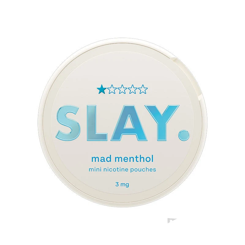 SLAY Mad Menthol nicotine pouches