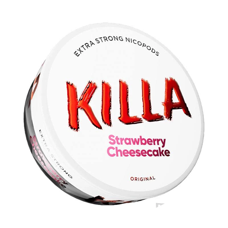 Killa Strawberry Cheesecake Extra Strong nicotine pouches