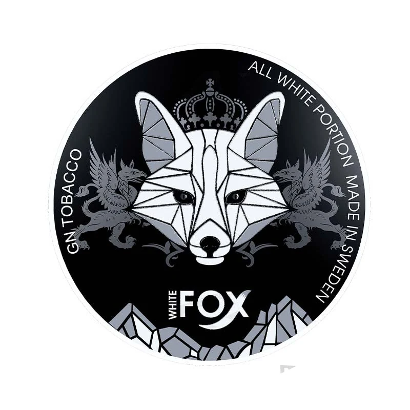 White Fox Black Tight nicotine pouches