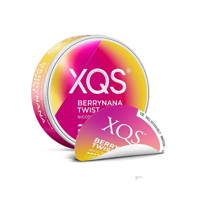 XQS Berrynana Twist nicotine pouches