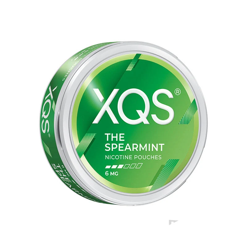 XQS Spearmint nicotine pouches