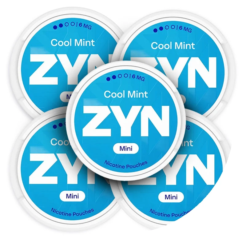 ZYN Cool Mint 6mg Bundle (20-Pack) nicotine pouches